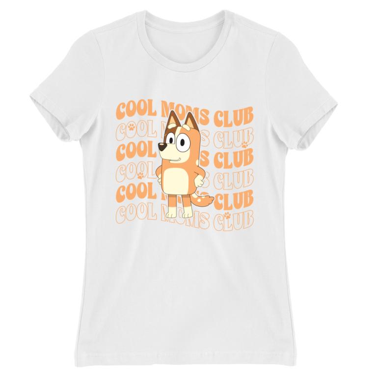 Cool moms club - Bluey - Női Póló