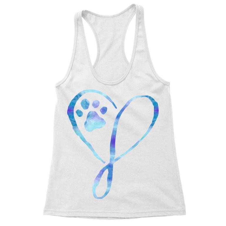 Blue watercolor heart - Noé