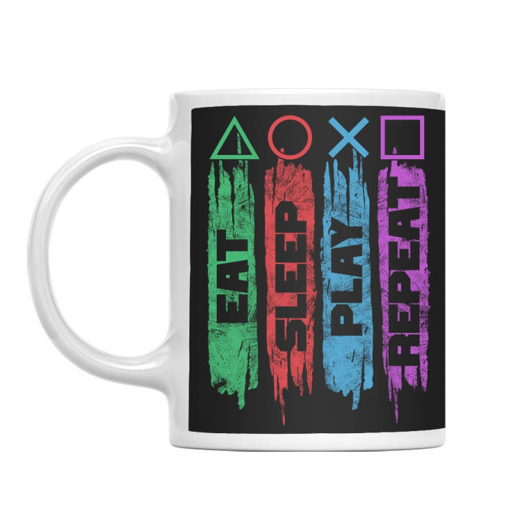 Play - Color Grunge - Bögre