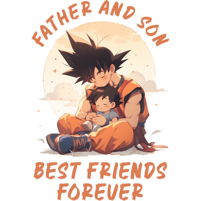 Father and son - Goku