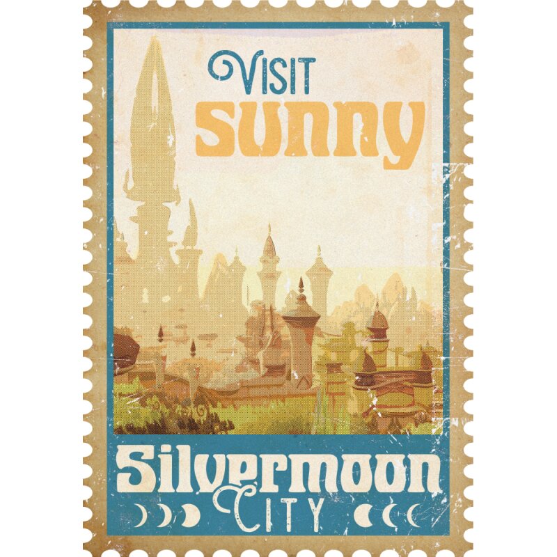 Silvermoon city stamp