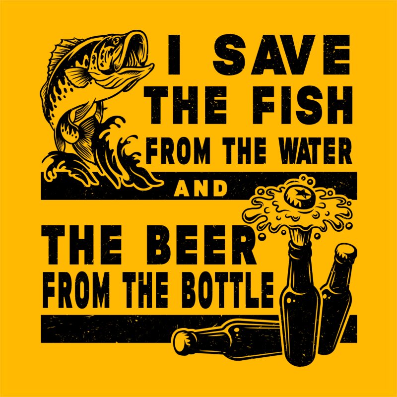 I resuce fishes from the water