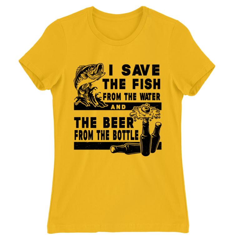 I resuce fishes from the water