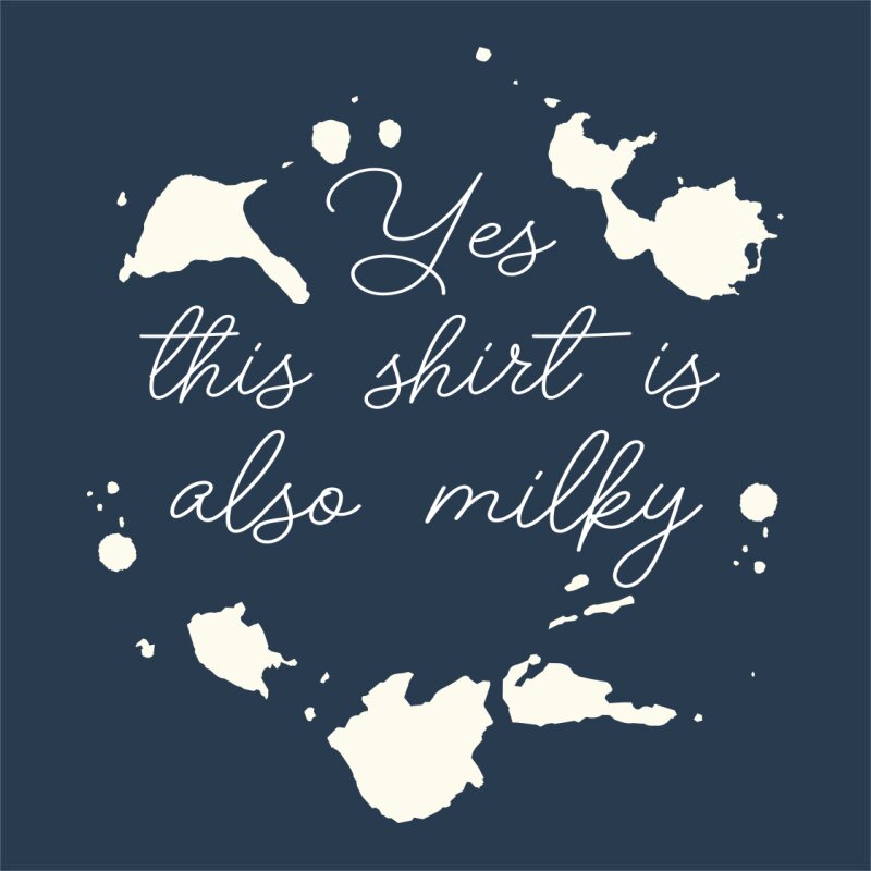 Yeah, this-shirt has too...