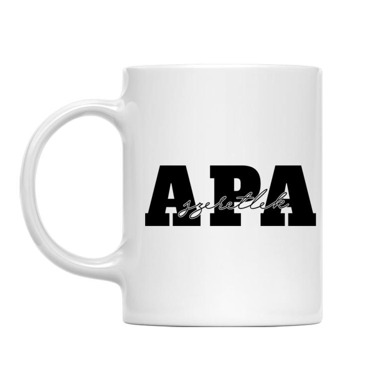 Apa szeretlek - Bögre