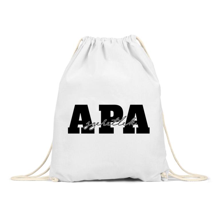Apa szeretlek - Tornazsák