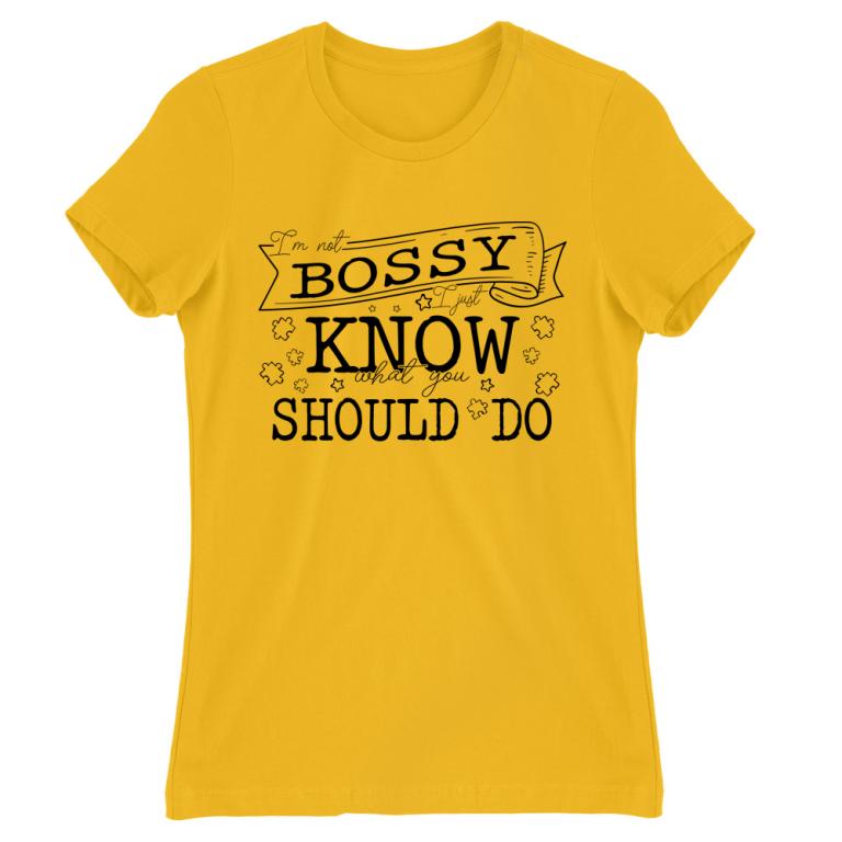 I'm not bossy
