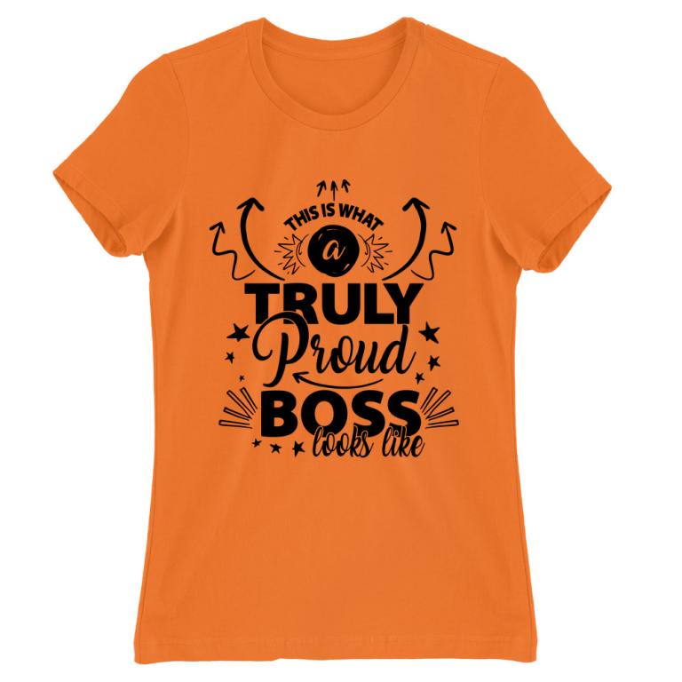 Proud boss