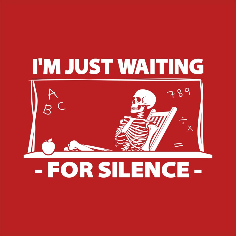 Just waiting for silence to fall