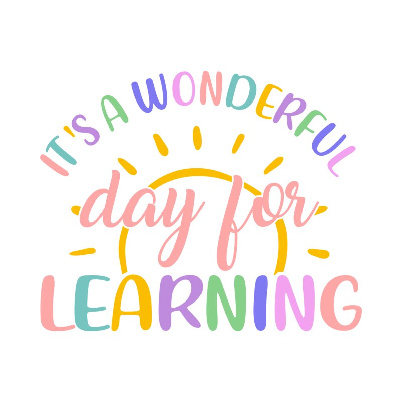 A wonderful day - Learning
