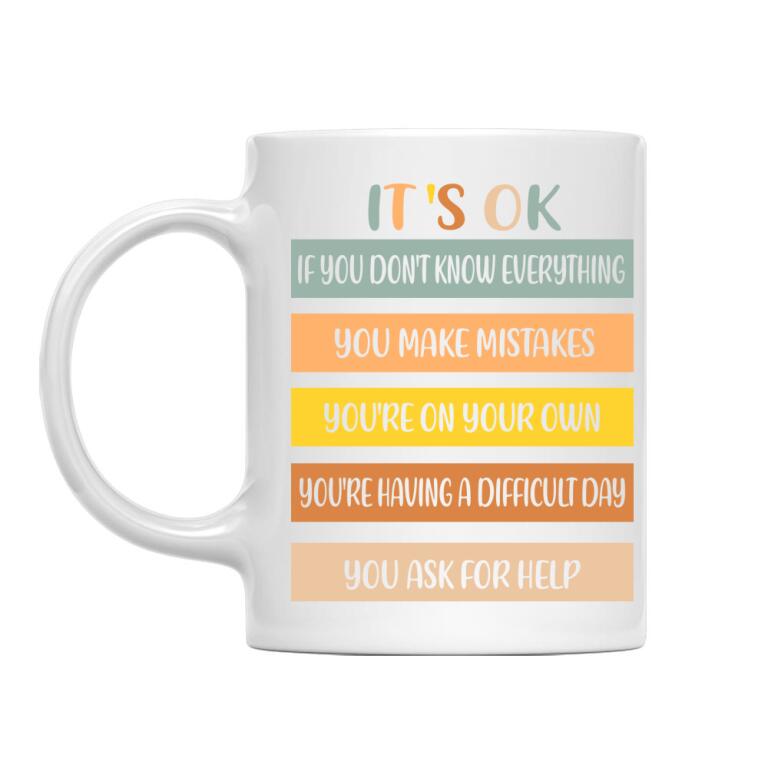 It's okey - Teacher
