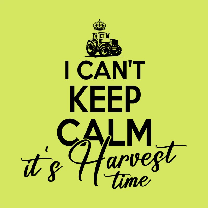 I can't relax - Tractor