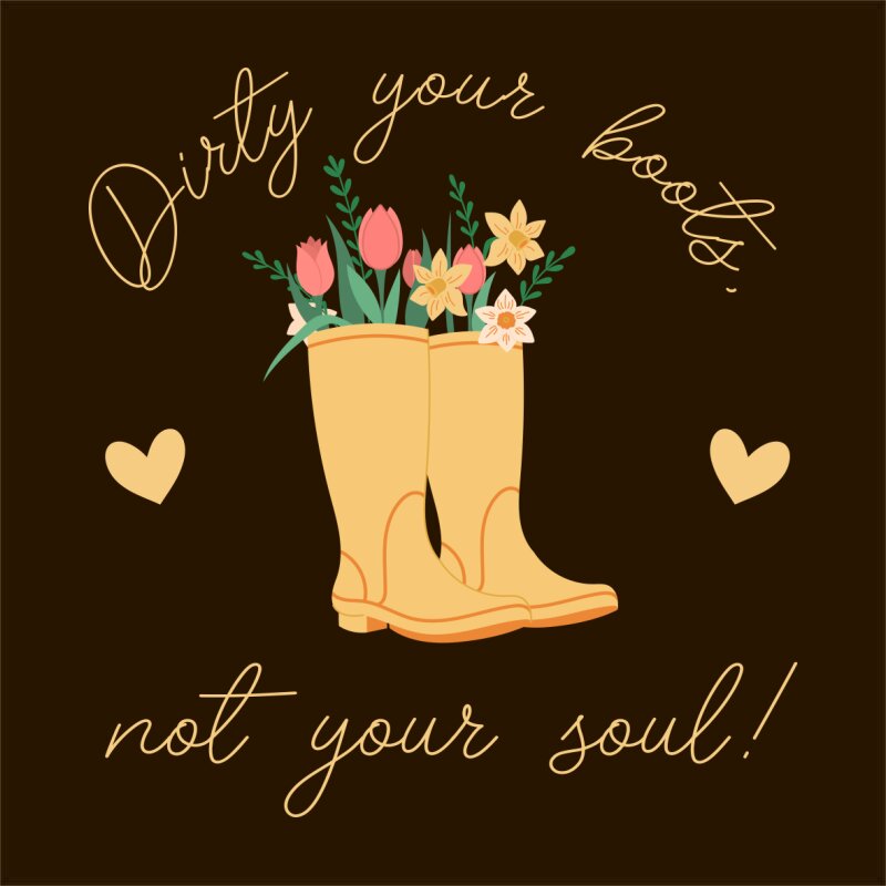 Get your boots dirty