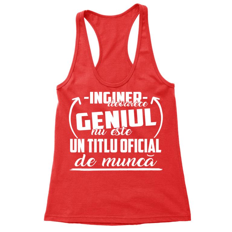 Inginer - Geniu - Tricou pentru femei