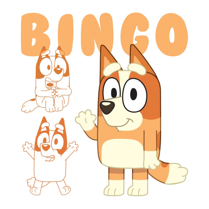 Bingo Character Art