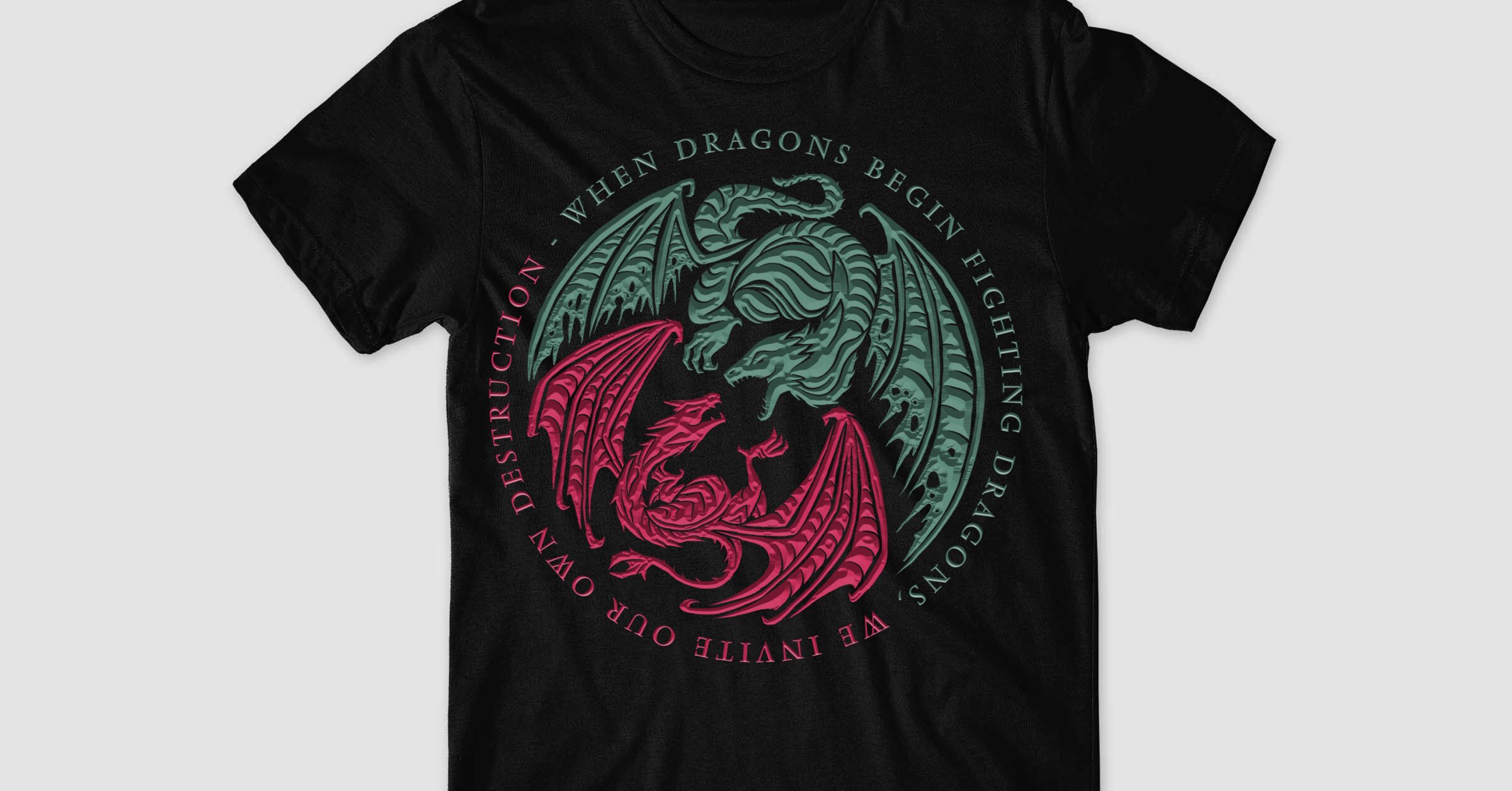 T-Shirts Dragons | Atelier Impérial