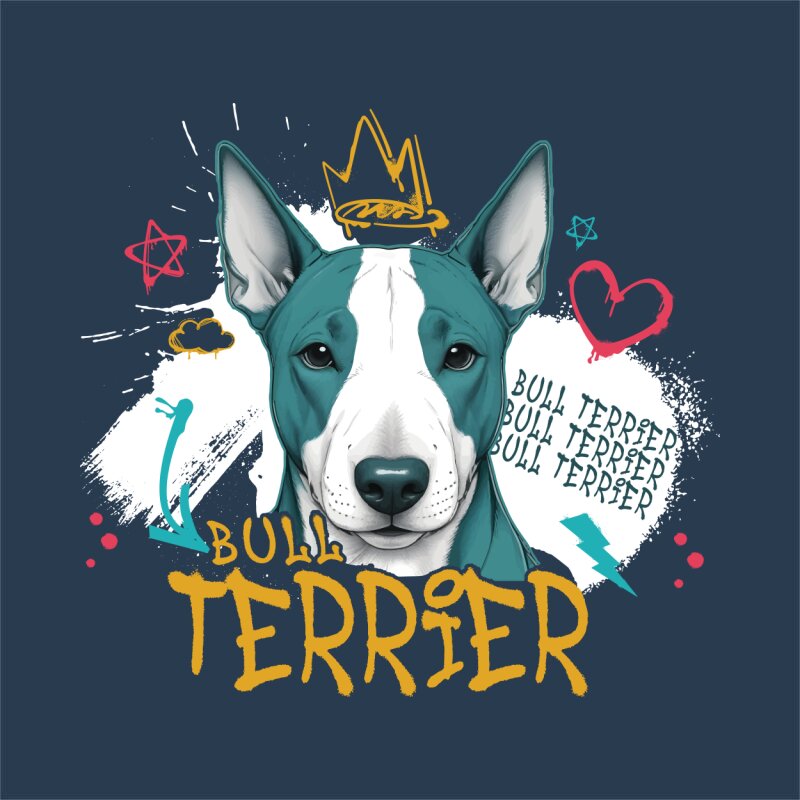 Graffiti - Bull Terrier