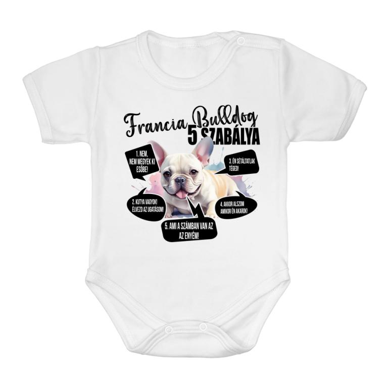 5 Szabály - Francia Bulldog - Baba Body