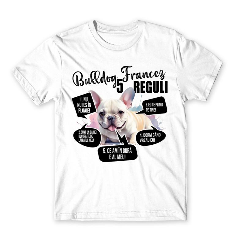 5 reguli - Bulldog francez - Bărbați tricouri