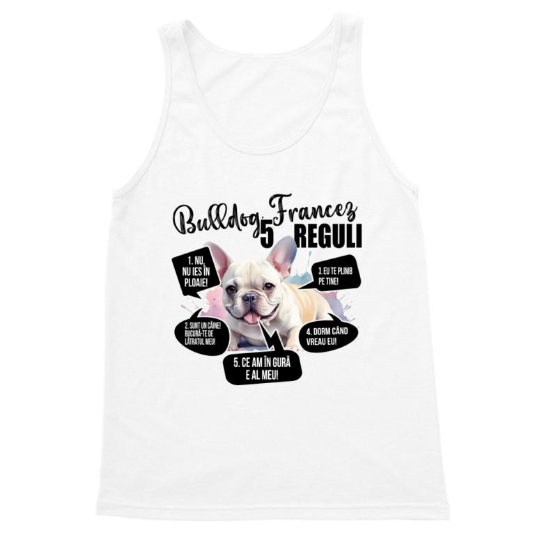 5 reguli - Bulldog francez - Tricou pentru bărbați