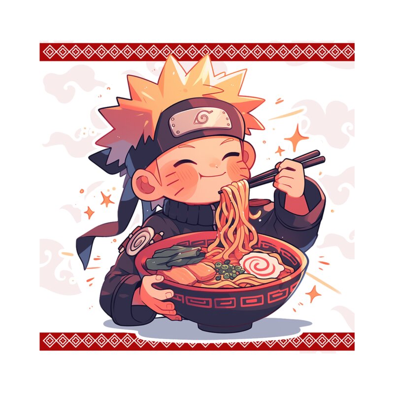 Chibi Naruto Ramen - Flash Sale - Design preview