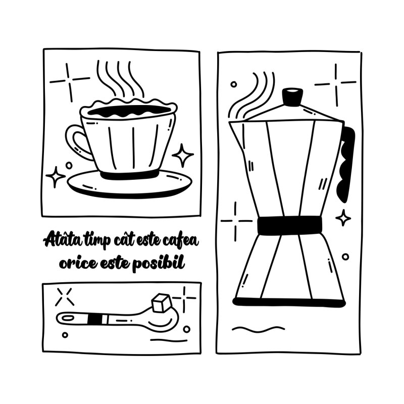 Atâta timp cât este cafea