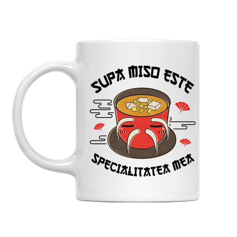 Supa miso este specialitatea mea
