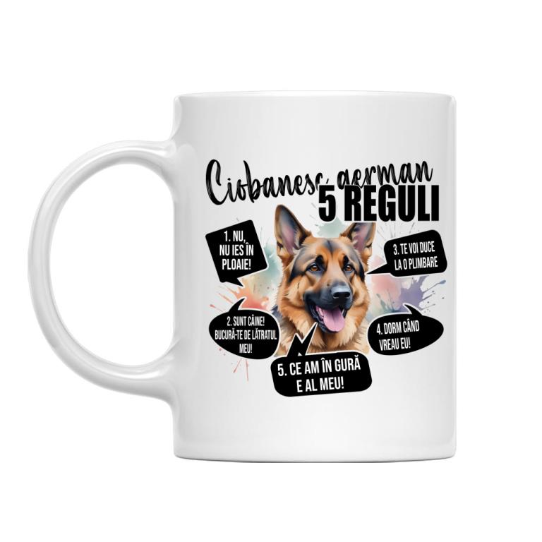 5 reguli - Ciobănesc german