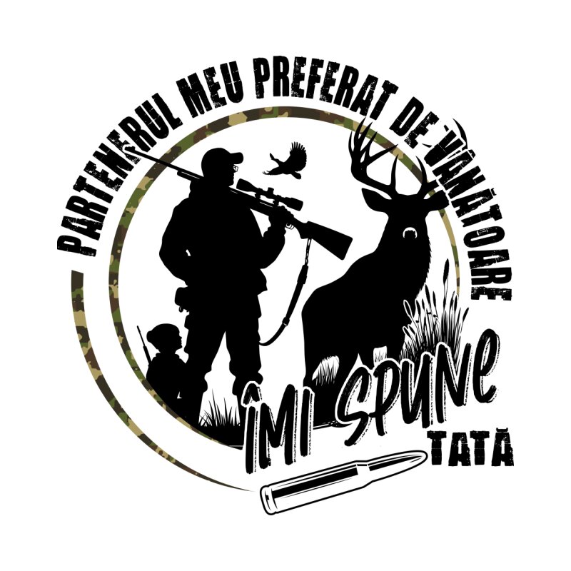 Partenerul meu preferat de vânătoare îmi spune tată