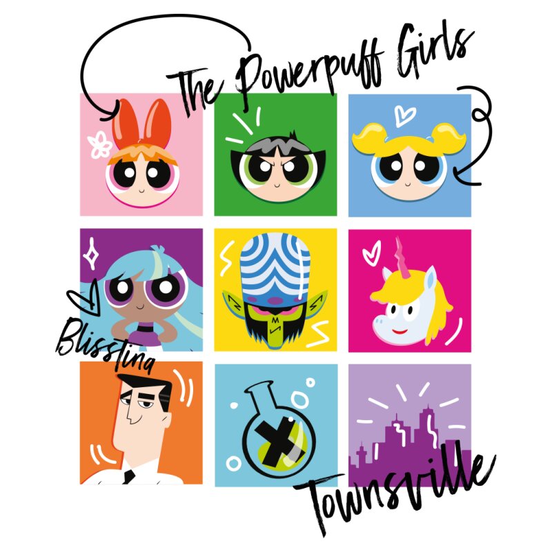 Powerpuff Girls Cubes