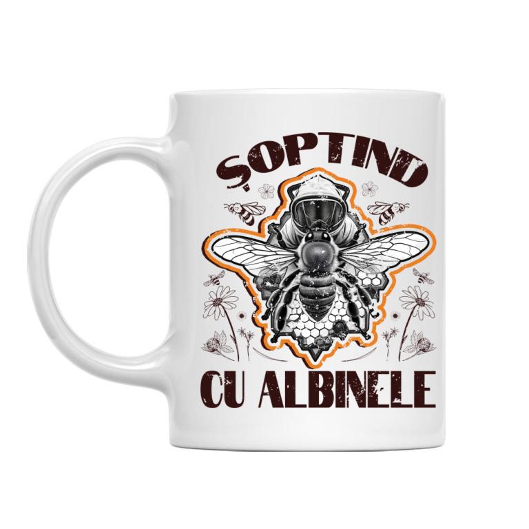 Șoptind cu albinele - Cană