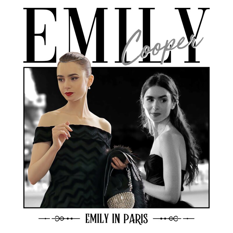 Emily - Black and white