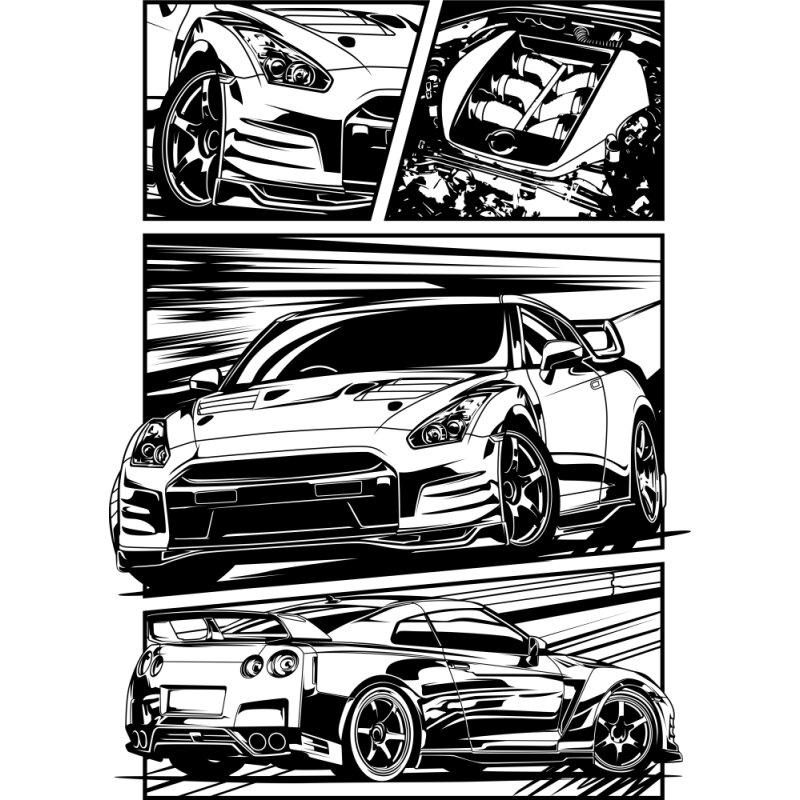 GTR Comic