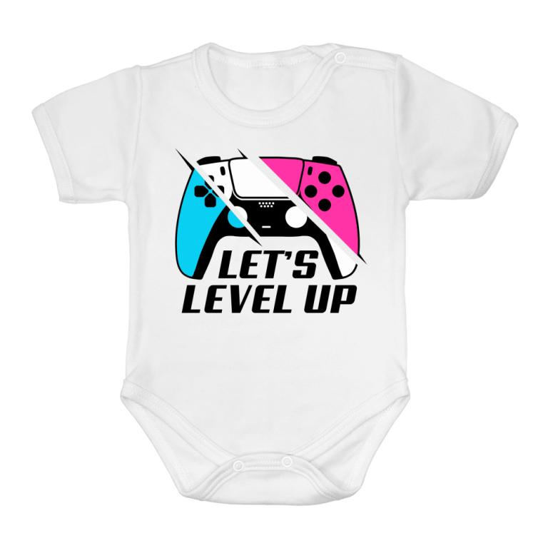 Let's Level Up - Logo - Baba Body