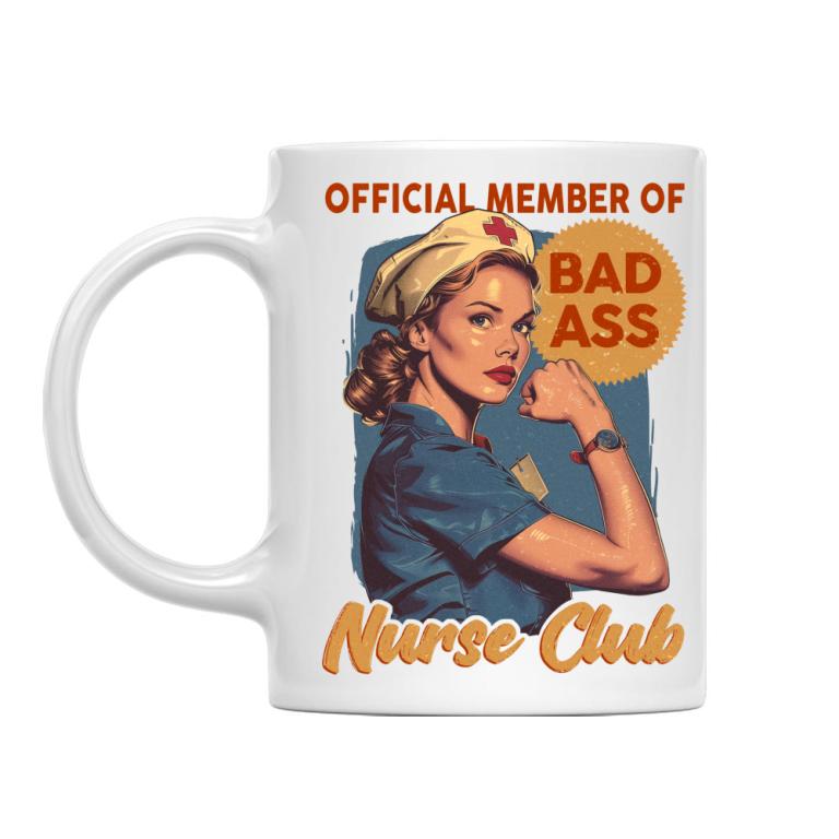 Retro Badass Nurse Club