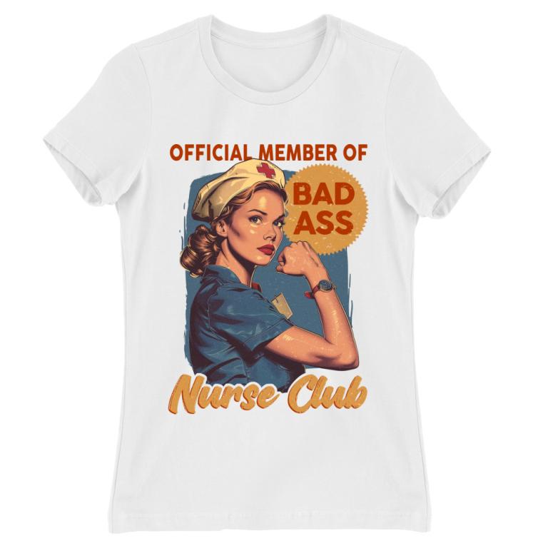 Retro Badass Nurse Club