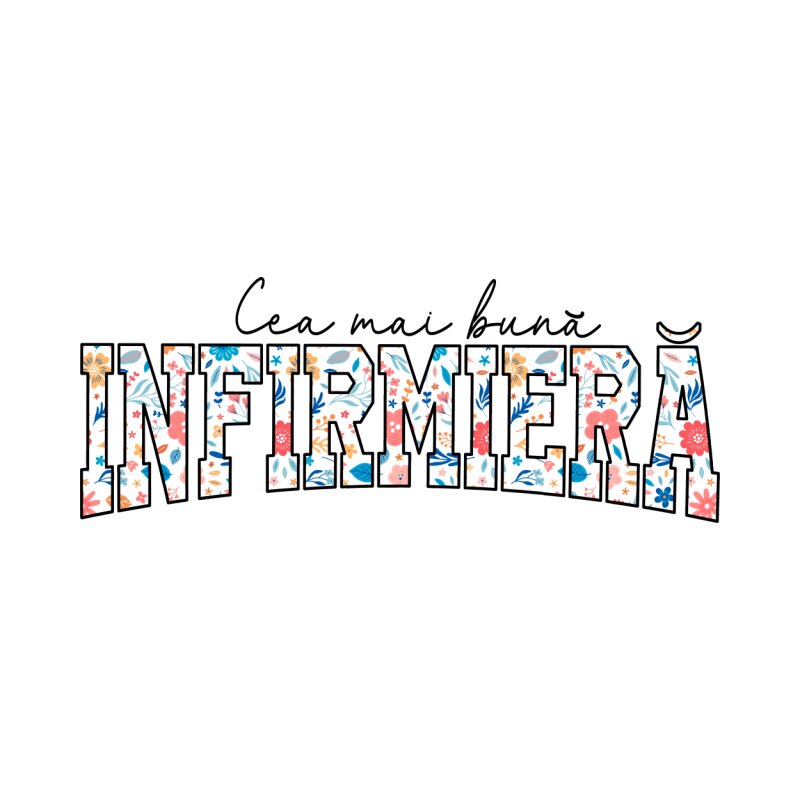 Cea mai bună infirmieră - Floral