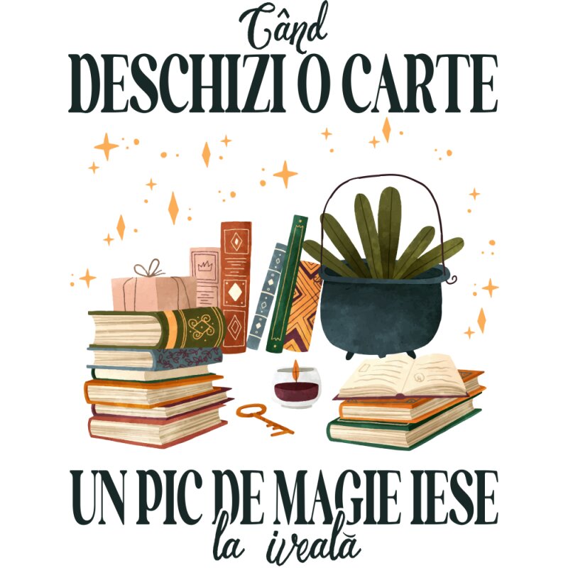 Când deschizi o carte