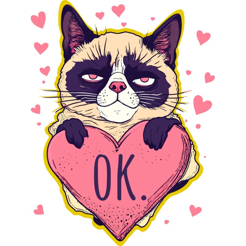 Grumpy Cat - Ok
