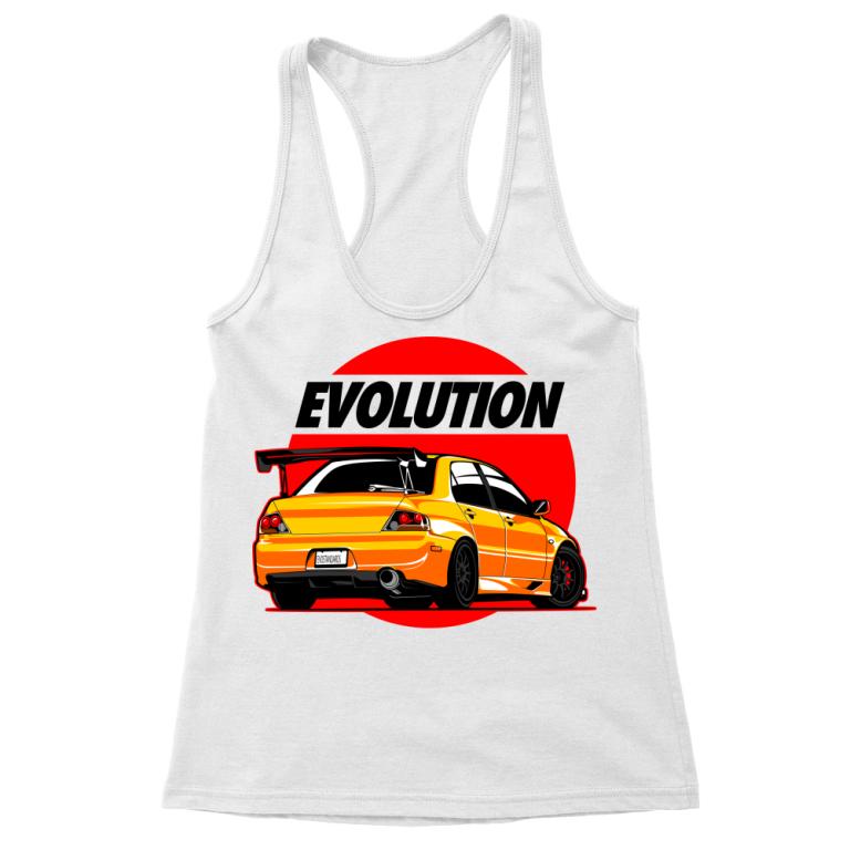 Mitsubishi Evolution Sunset