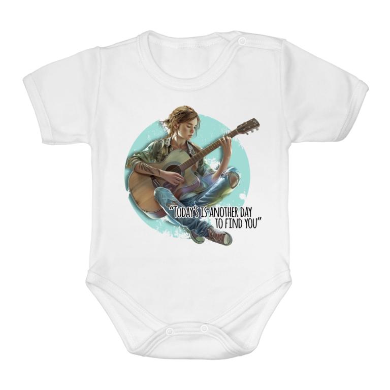 Ellie plays guitar.