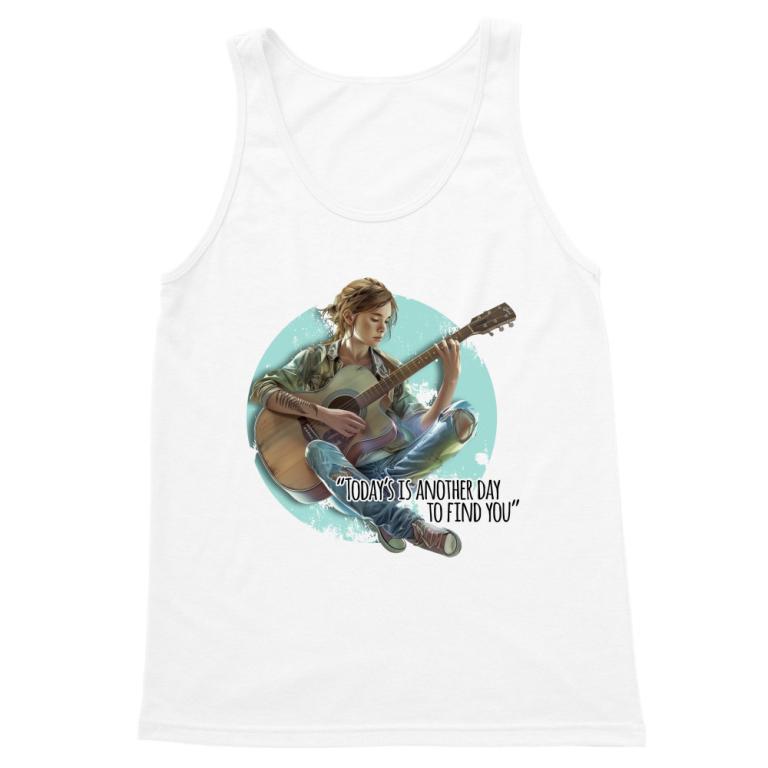 Ellie plays guitar.