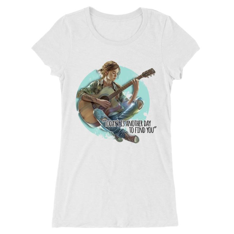Ellie plays guitar.