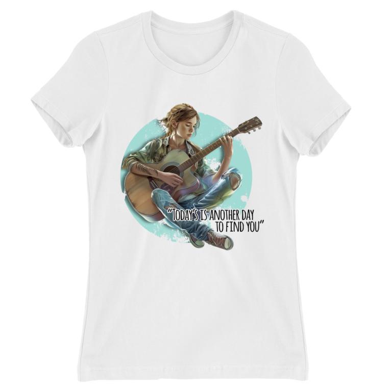 Ellie plays guitar.