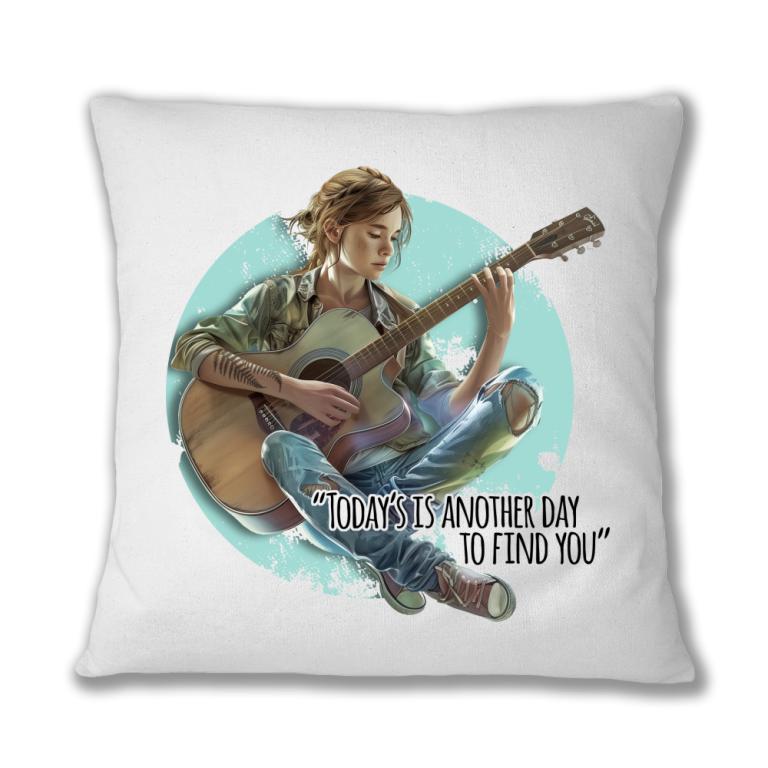 Ellie plays guitar.