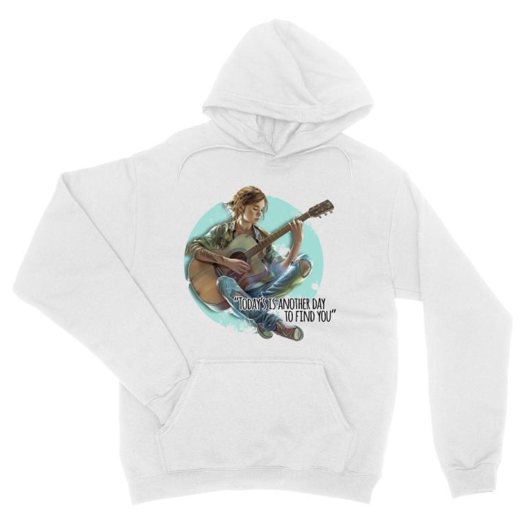 Ellie plays guitar.