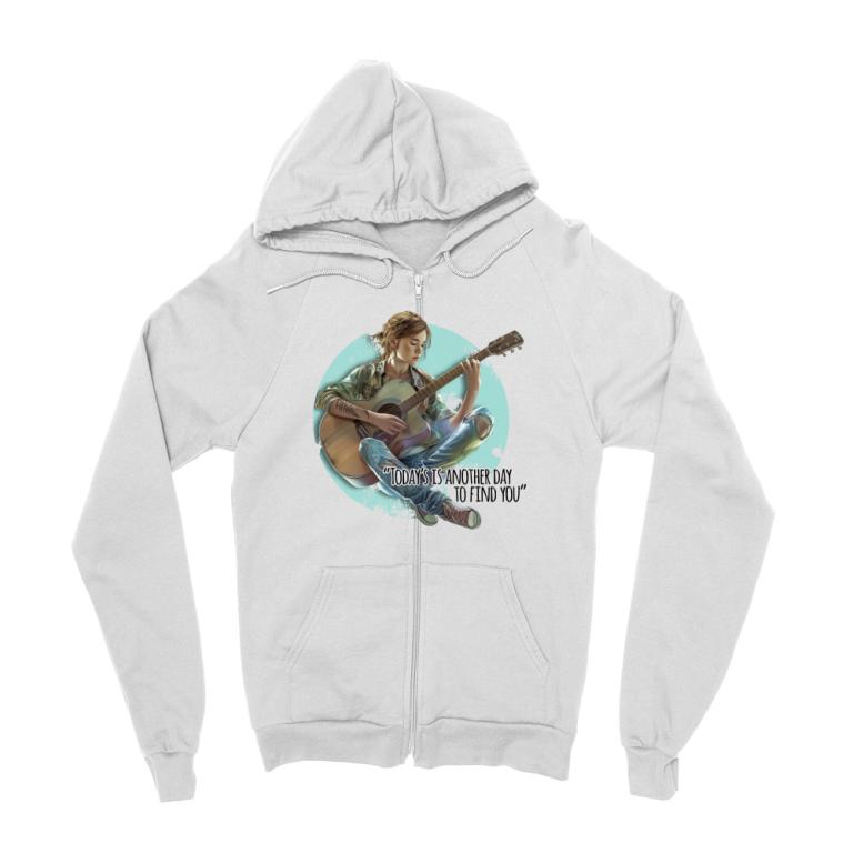 Ellie plays guitar.