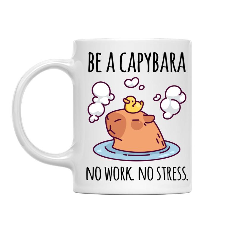 Be a capybara - Bögre