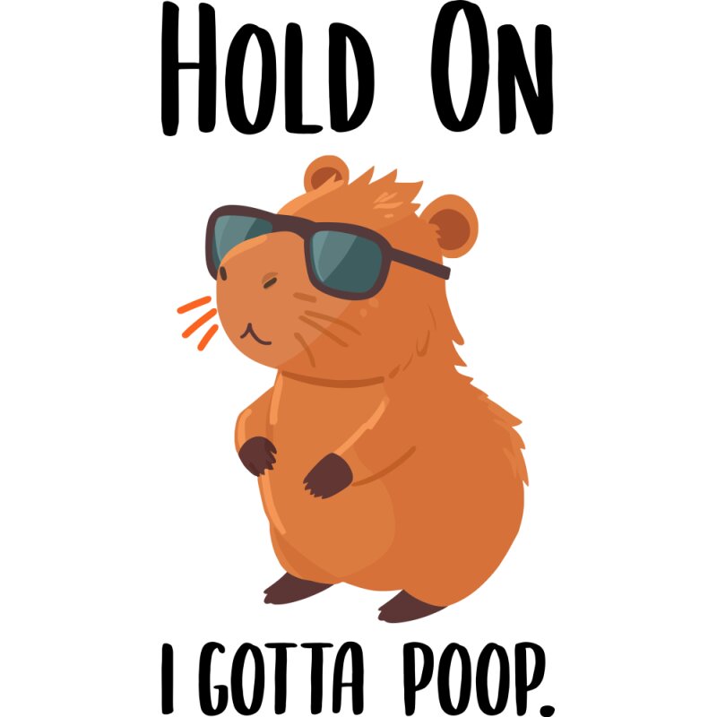 I gotta poop - Design preview