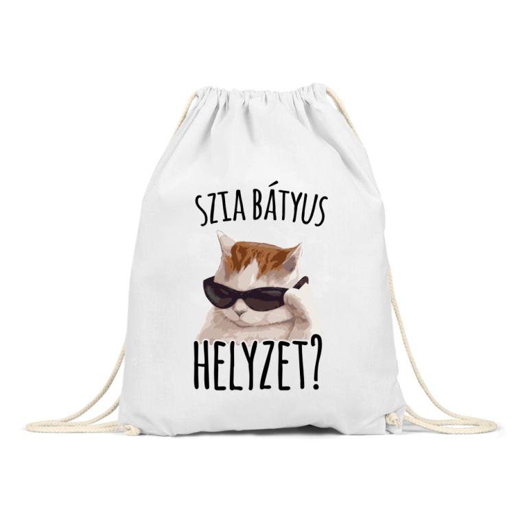 Szia bátyus, cica - Tornazsák